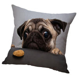 Animal Pattern Pillowcase Cushion Cover for Sofa Car Dog 45x45cm