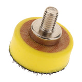 Max 1inch M6 M8 Hook Loop Backing Plate Pad Screw Angle Grinder Rotary Tools 25mm 6mm