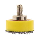 Max 1inch M6 M8 Hook Loop Backing Plate Pad Screw Angle Grinder Rotary Tools 25mm 6mm