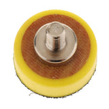 Max 1inch M6 M8 Hook Loop Backing Plate Pad Screw Angle Grinder Rotary Tools 25mm 6mm