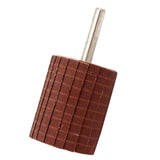 Max 6mm Shank Sanding Abrasive Flap Wire Drawing Polishing Burnishing Wheel 320