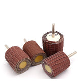 Max 6mm Shank Sanding Abrasive Flap Wire Drawing Polishing Burnishing Wheel 400