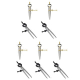 Max Carbon Steel Calipers Measuring Tools Divider Scriber Marking 75mm
