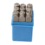 Max Figure Number Stamp Craft Set Letter Punch Steel Metal Leather Tool 3mm
