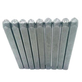 Max Figure Number Stamp Craft Set Letter Punch Steel Metal Leather Tool 8mm