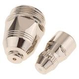 Max Plasma Electrode and Nozzle Tip for LGK100/LGK80/CUT100 Electrode+1.7mm Tip