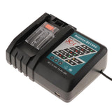 Max Plastic DC18RC Li-Ion Battery Charger for  14.4V-18V Li-ion Battery