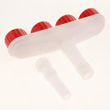Max Vegetable Garden Watering Sprinkler Head Red 4 Sprinkler Head