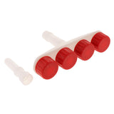 Max Vegetable Garden Watering Sprinkler Head Red 4 Sprinkler Head