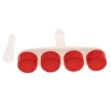 Max Vegetable Garden Watering Sprinkler Head Red 4 Sprinkler Head
