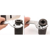 Max Chrome Vanadium Adjustable Spanner Hook Wrench Tool 32-76mm Round Head