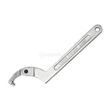 Max Chrome Vanadium Adjustable Spanner Hook Wrench Tool 32-76mm Round Head