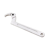 Max Chrome Vanadium Adjustable Spanner Hook Wrench Tool 32-76mm Square Head