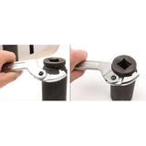 Max Chrome Vanadium Adjustable Spanner Hook Wrench Tool 32-76mm Square Head