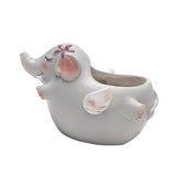 Max Resin Flowerpot Cartoon Succulent Plant Flowerpot Home Table Decor Elephant