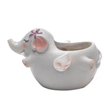 Max Resin Flowerpot Cartoon Succulent Plant Flowerpot Home Table Decor Elephant