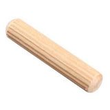 Max 100Pcs Wooden Dowel Rods Craft Dowels for DIY Woodworking Project 10x60mm