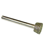 Max Diamond Grinding Head Short Inverted Conical Carving Tool 8mm