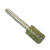 Max Diamond Coated Head Mounted Points Abrasive Cylinder Grinding Bit 6mm