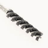 Max Zinc- plated Steel Power Tube Brush 6mm Shank 15cm Long