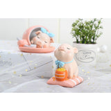 Max Miniature Pig Model Statue Fairy Garden Decor Toy Acting cute Greedy pig