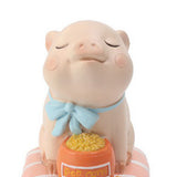 Max Miniature Pig Model Statue Fairy Garden Decor Toy Acting cute Greedy pig