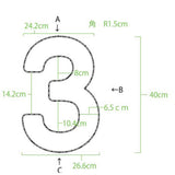 Max Maxb Iron Wire Wreath Frame Succulent Pot Metal Planter Plant Holder Decorative 24.2x4x40cm