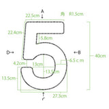 Max Maxb Iron Wire Wreath Frame Succulent Pot Metal Planter Plant Holder Decorative 22.5x4x40cm