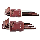 Max Steel L Shape Hex Key Allen Wrench Set Metric Lengthen Arm Ball End 190mm