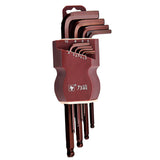 Max Steel L Shape Hex Key Allen Wrench Set Metric Lengthen Arm Ball End 190mm