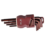 Max Steel L Shape Hex Key Allen Wrench Set Metric Lengthen Arm Ball End 190mm