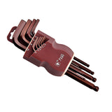 Max Steel L Shape Hex Key Allen Wrench Set Metric Lengthen Arm Ball End 190mm