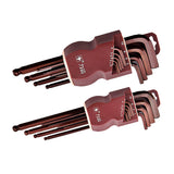 Max Steel L Shape Hex Key Allen Wrench Set Metric Lengthen Arm Ball End 190mm