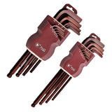 Max Steel L Shape Hex Key Allen Wrench Set Metric Lengthen Arm Ball End 190mm