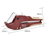 Max PVC Pipe Plastic Tubing Cutter for Cutting 42mm OD Tubing 42mm OD Style C