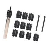 Max 3/8inch Double Sided High Speed Rotary Spot Weld Cutter Drill Bit 13 Pieces