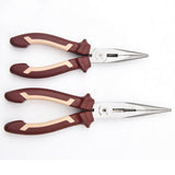 Max Needle Nose Pliers Long-nose Reach Pliers with Wire Cutter Soft Grip 8 inch