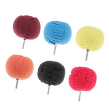 Max Sponge Drill Round Polishing Foam Pads Buffing Wheel for Car Wheel Dark Red