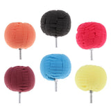 Max Sponge Drill Round Polishing Foam Pads Buffing Wheel for Car Wheel Dark Red