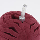 Max Sponge Drill Round Polishing Foam Pads Buffing Wheel for Car Wheel Dark Red