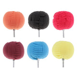 Max Sponge Drill Round Polishing Foam Pads Buffing Wheel for Car Wheel Dark Red