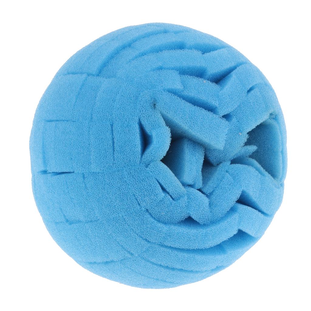 Max Sponge Drill Round Polishing Foam Pads Buffing Wheel for Car Wheel Blue