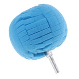 Max Sponge Drill Round Polishing Foam Pads Buffing Wheel for Car Wheel Blue