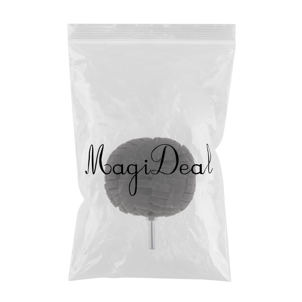 Max Sponge Drill Round Polishing Foam Pads Buffing Wheel for Car Wheel Black