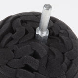 Max Sponge Drill Round Polishing Foam Pads Buffing Wheel for Car Wheel Black