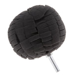 Max Sponge Drill Round Polishing Foam Pads Buffing Wheel for Car Wheel Black