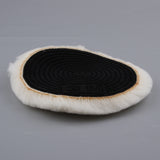 Max Wool Hook and Loop Back Polishing Pad Grip Buffing Pad Bonnets 7 Inch