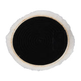 Max Wool Hook and Loop Back Polishing Pad Grip Buffing Pad Bonnets 7 Inch