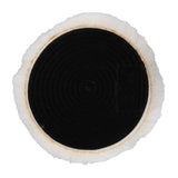 Max Wool Hook and Loop Back Polishing Pad Grip Buffing Pad Bonnets 7 Inch
