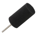 Maxbell Cylinder Sponge Drill Polishing Foam Pads Buffing Wheels for Car Wheel Black